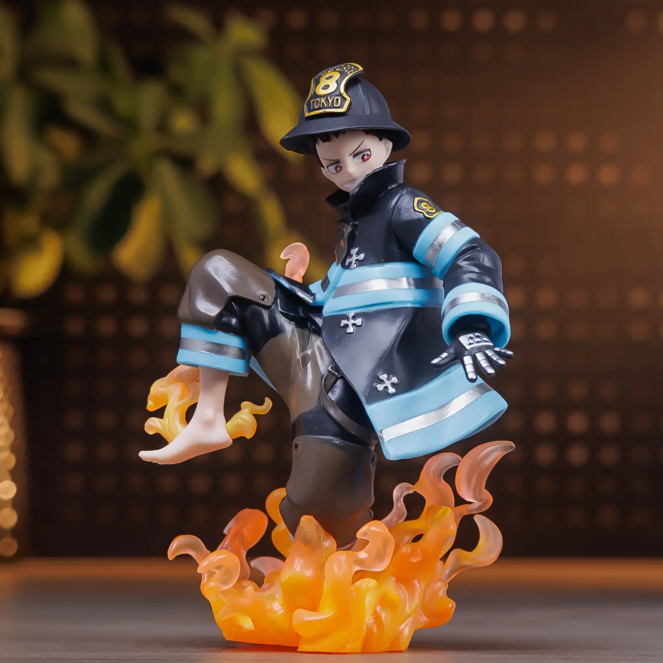 Enen no Shouboutai (Fire Force) Shinra Anime Character Statue Model Collectible Figure Toy Decoration Anime Merchandise Small Gi