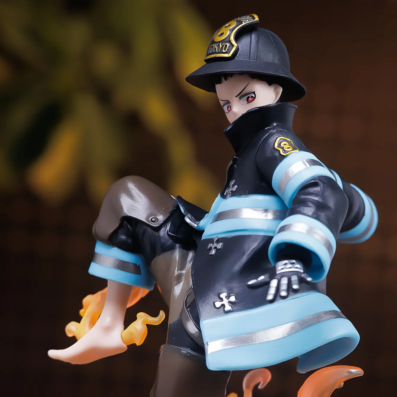 Enen no Shouboutai (Fire Force) Shinra Anime Character Statue Model Collectible Figure Toy Decoration Anime Merchandise Small Gi