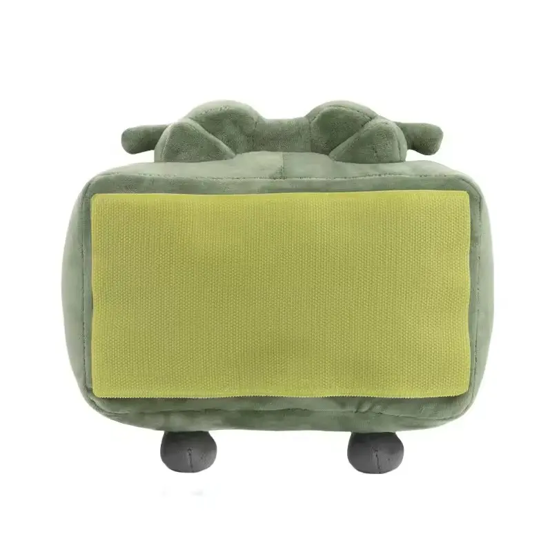 New Clay The Claymore Plush Toy 20cm Cartoon Cute Doll Soft Small Square Pillow Room Decoration Children'S Day Gifts Collect Toy