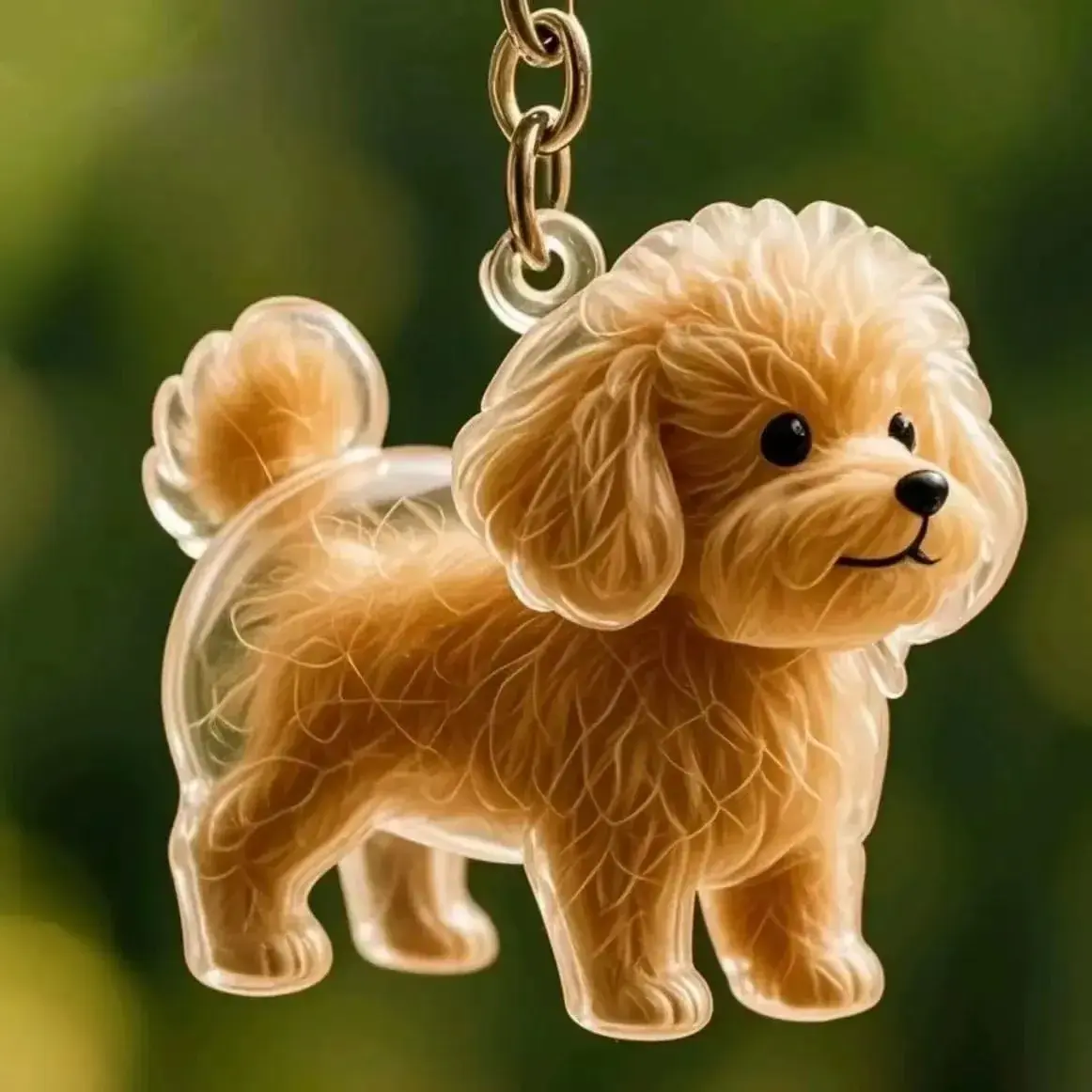 Cute Pendant Dog Cat Hair Collection Storage Box Bag Charm Pet Pendant Transparent Hair Storage Capsule Dog Cat Souvenirs Gift