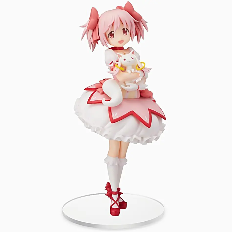 Anime Magikano 18cm Puella Magi Madoka Magica Figure PVC Model Doll Desktop Decoration Action Figurine Collecting Toys Kid Gifts