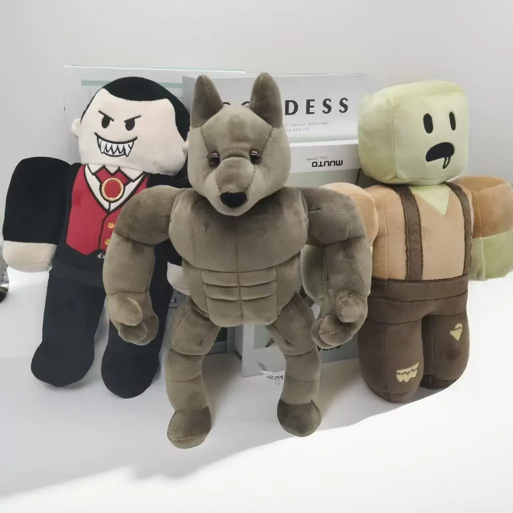 2025 New Rail Game Plush Figure Animal Plush Doll Toy Soft Stuffed Plushie Collection Doll Kids Birthday gift or Home Decor