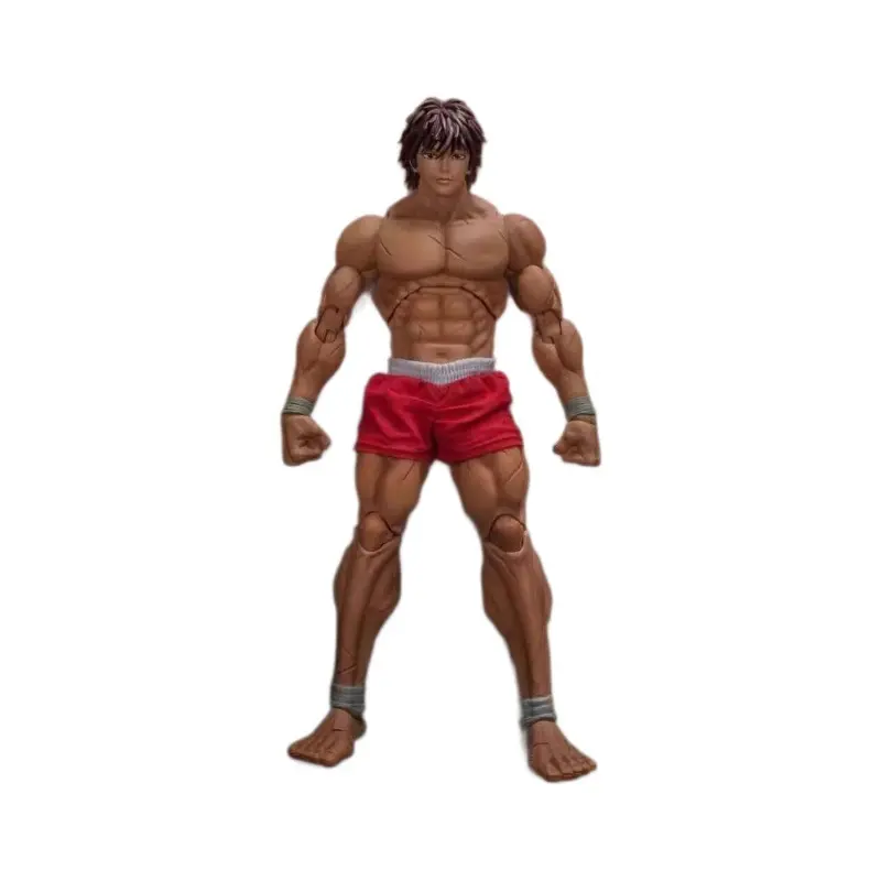 Baki Protagonist Muscular Combat Juggernaut Action Figure Hanma Articulated Toy Collectible Anime Decoration Birthday Gift