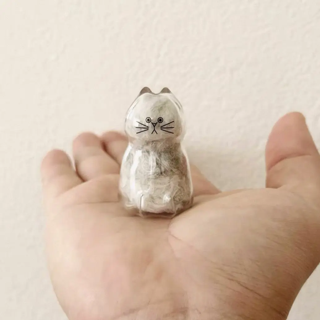 Dog Cat Hair Collection Pendant Hair Storage Box Bag Charm Pet Pendant High Beauty Cute Dog Hair Storage Capsule Souvenirs Gifts