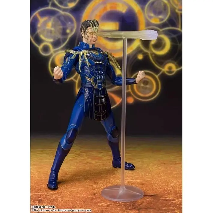 New Bandai Los Eternos Figure Ikaris Action Figures Contest Of Champions Figurine Gk Statue Model Doll Collection Desk Toys Gift