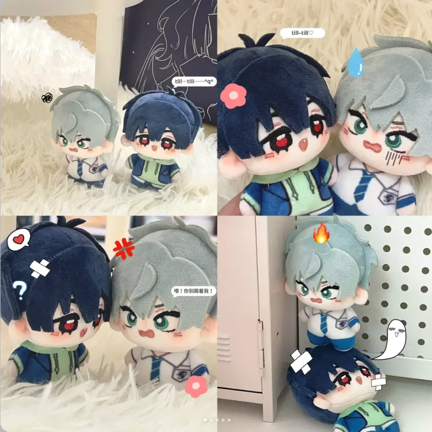 10cm Alien Stage Plush Ivan Till Stuffed Plush Starfish Body Cute Figurine Statue Collect Version Room Decoration Kid Gifts Toys