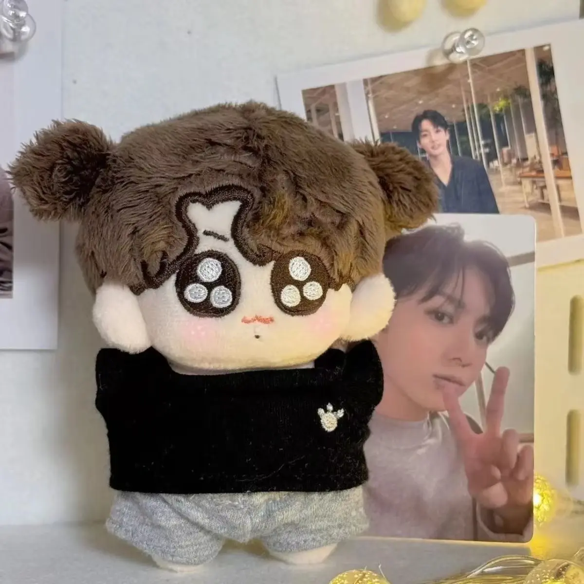 10cm Jeon Jung Kook Plush Doll Bangtan Boys Peripherals Stuffed Toy Starfish Body Plush Cute Toys Soft Dress Up Cotton Kid Gifts