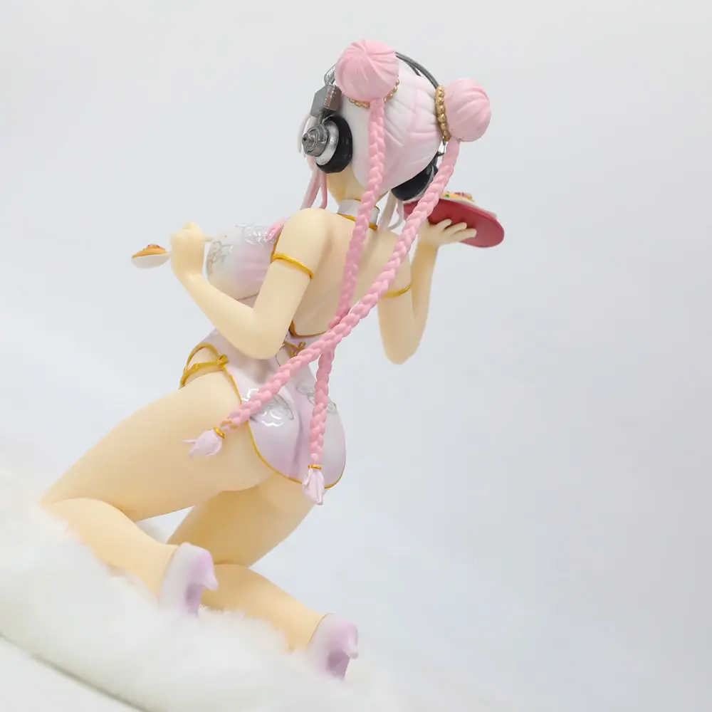 Supersonico Figure Sonico Figures Cheongsam Girl Anime Figurine Pvc Model Gk Statue Collectible Toys In Stock Customized Gifts