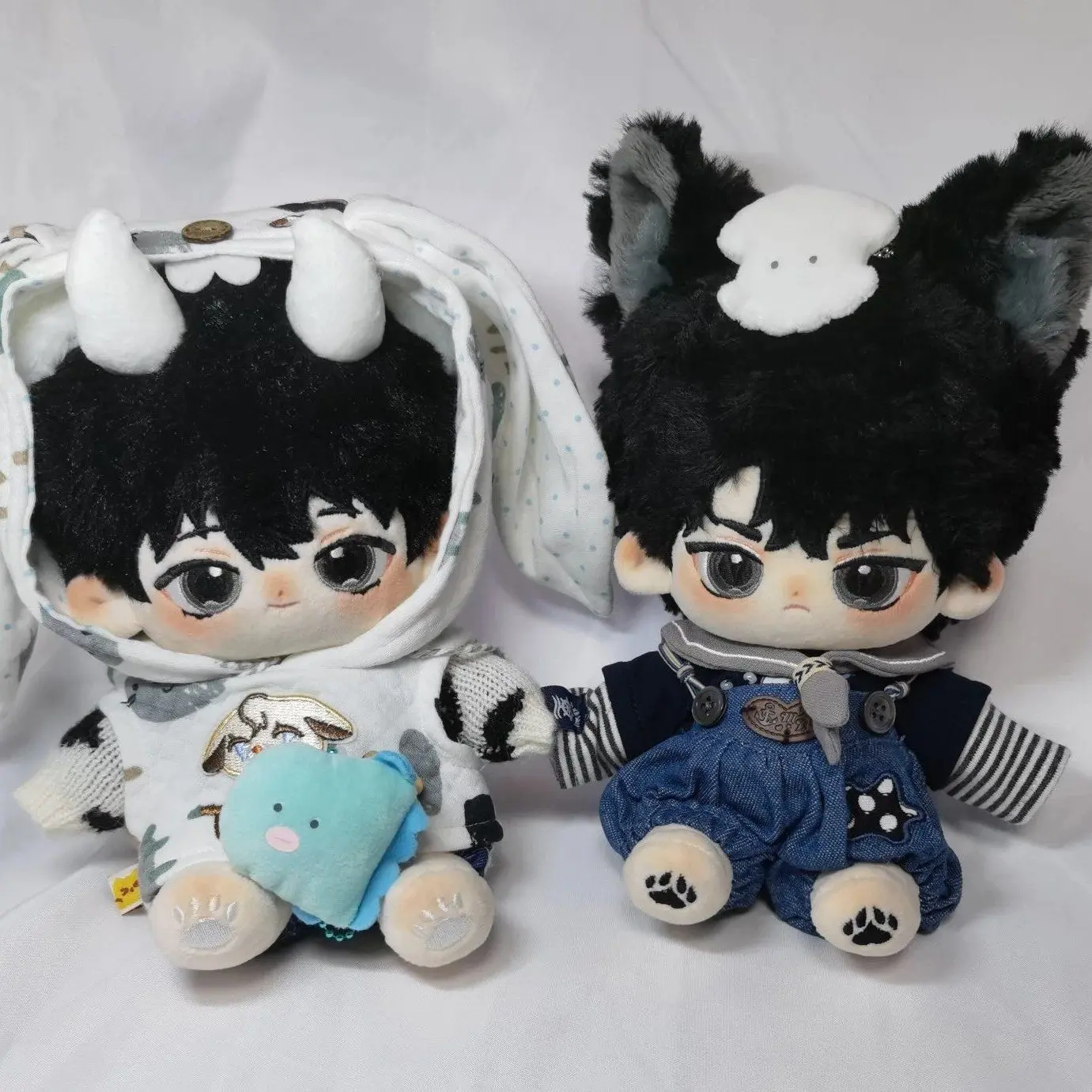 20cm Stuffed Omniscient Reader'S Viewpoint Yoo Joonghyuk Kim Dokja Bl Hoodie Cotton Dress-Up Doll Cute Customized Girls Gifts
