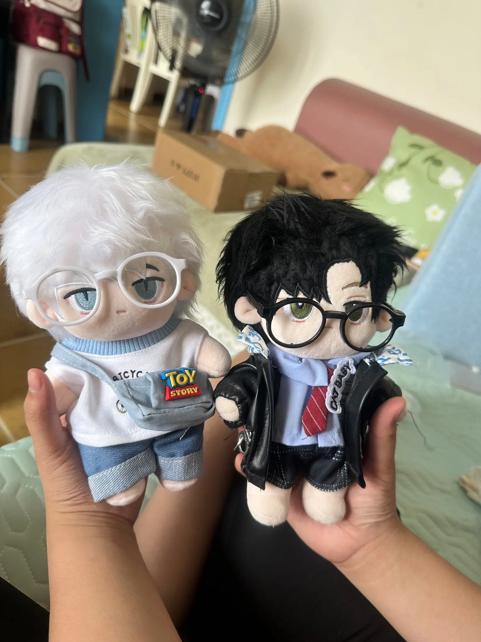 20cm Link Click Lucas Lu Guang Charles Cheng Xiaoshi Stuffed Plush Anime Figures Cartoon Plushies Pillow Birthday Present Toy
