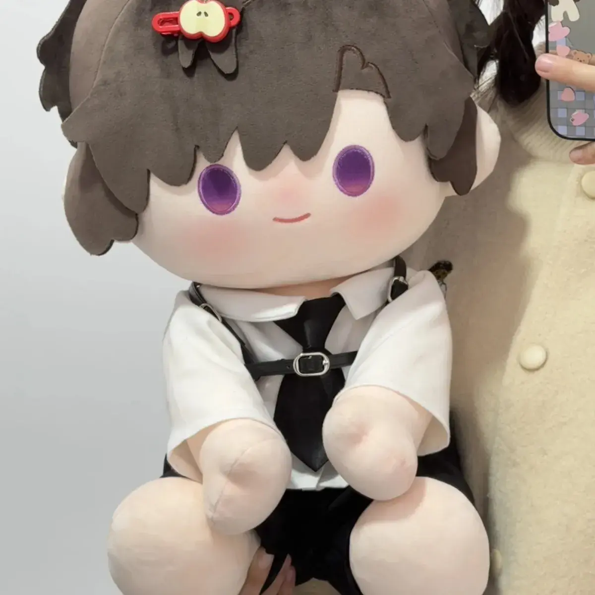 40cm Love And Deepspace‌ Plush Toy Caleb Stuffed Plush Cute Plushine Bolster Collectible Doll Room Decoration Kid Birthday Gifts