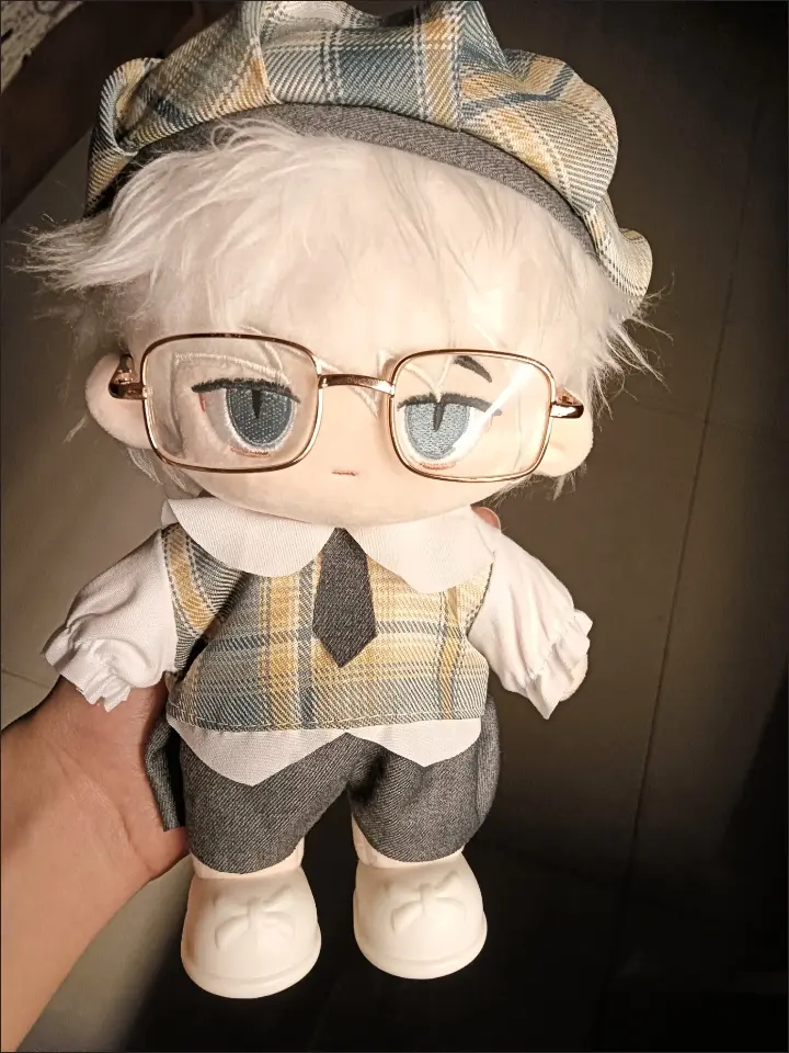 20cm Link Click Lucas Lu Guang Charles Cheng Xiaoshi Stuffed Plush Anime Figures Cartoon Plushies Pillow Birthday Present Toy