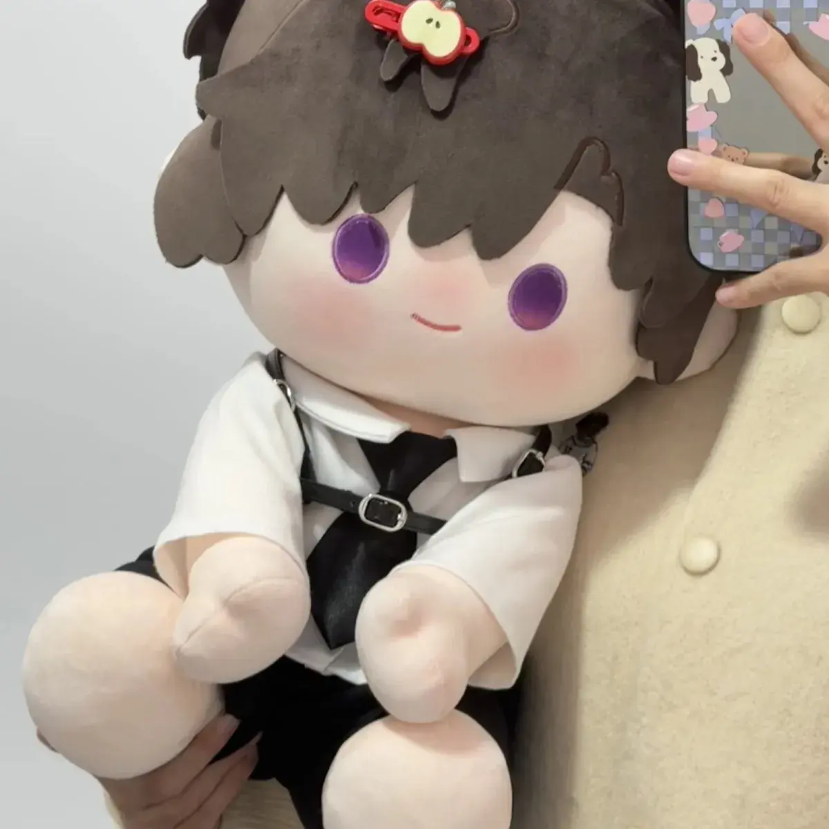 40cm Love And Deepspace‌ Plush Toy Caleb Stuffed Plush Cute Plushine Bolster Collectible Doll Room Decoration Kid Birthday Gifts