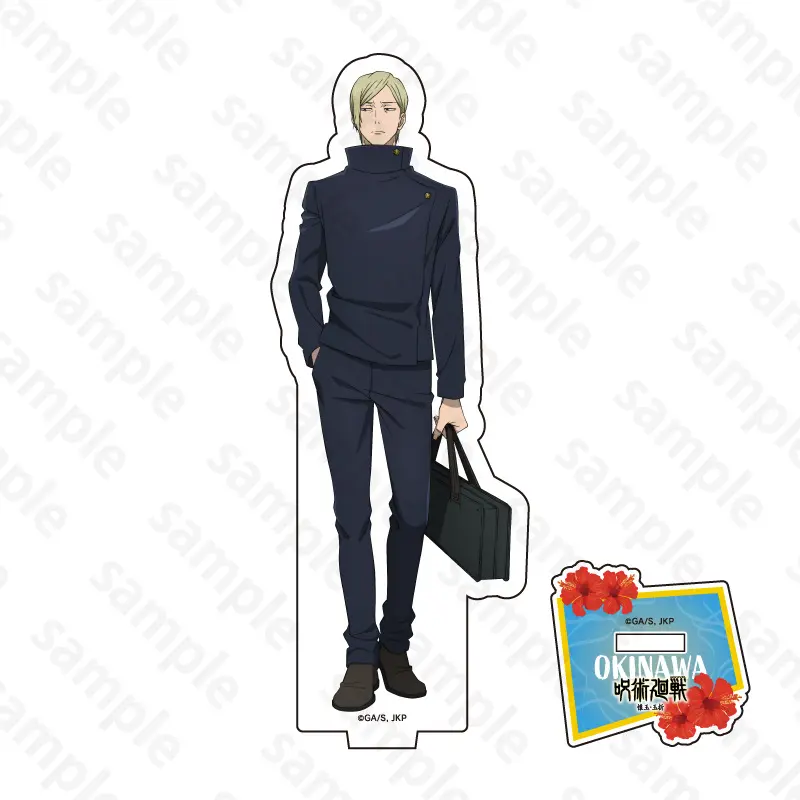 Jujutsu Kaisen: Kaigyoku Beach Acrylic Stand Amanai Riko Bikini Figure Desk Ornaments Satoru Gojo Accessory Kento Nanami  Toys