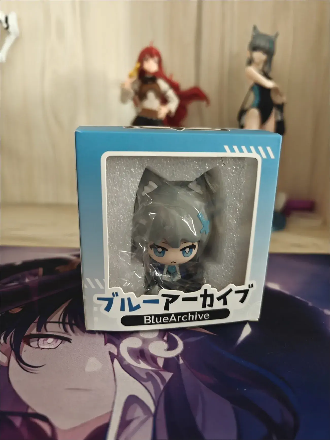 Blue Archive Figure Shiroko Takanashi Hoshino Anime Figure Pvc Models Q Version Statue Desk Ornament Collection New Year Gifts