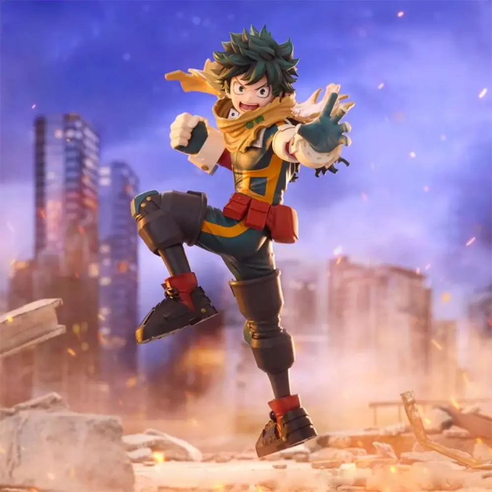 MHA Anime Figure Midoriya Izuku Action Figure Bakugou Katsuki figure Combat style Model Shigaraki Tomura Collection doll Gifts