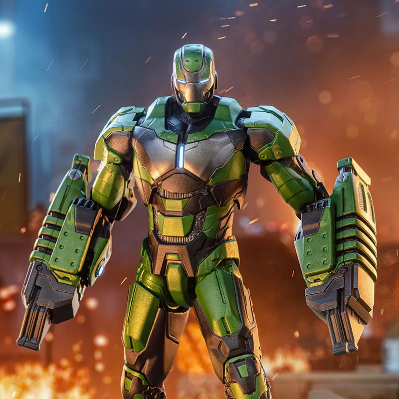Zd Toys Iron Man 3 Film Movie Figure Mk2 War Machine Mk15 Sneaky Mk25 Striker‌ Mk26 Gamma Mk36 Peacemaker 1/10 Action Figure Toy