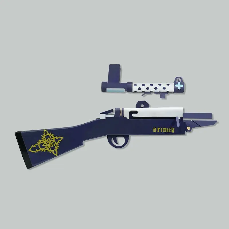 Blue Archive Figure Mika Cosplay Props Cannot Fire Model Gun Plastic Toys Anime Peripherals Pvc Acgn Props Coser Customized Toy