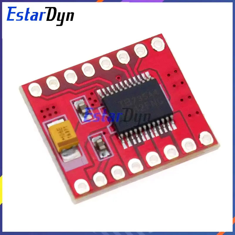 Estardyn 2pcs TB6612 Dual Motor Driver Board 1A TB6612FNG Microcontroller