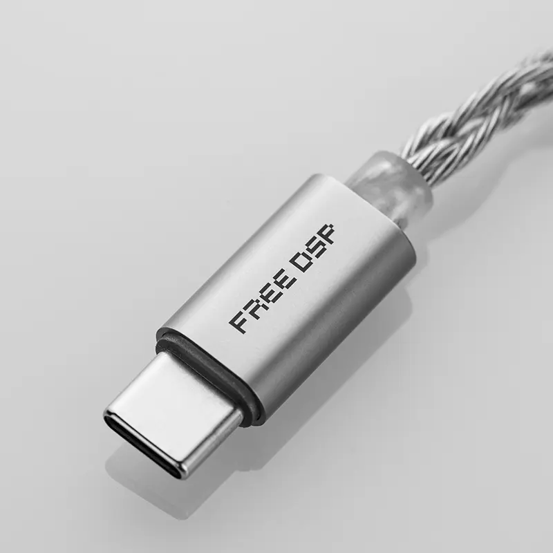 MOONDROP FREE DSP USB-C Earphone Upgrade Cable Fully Balanced Audio Output In-Ear Headphones Line