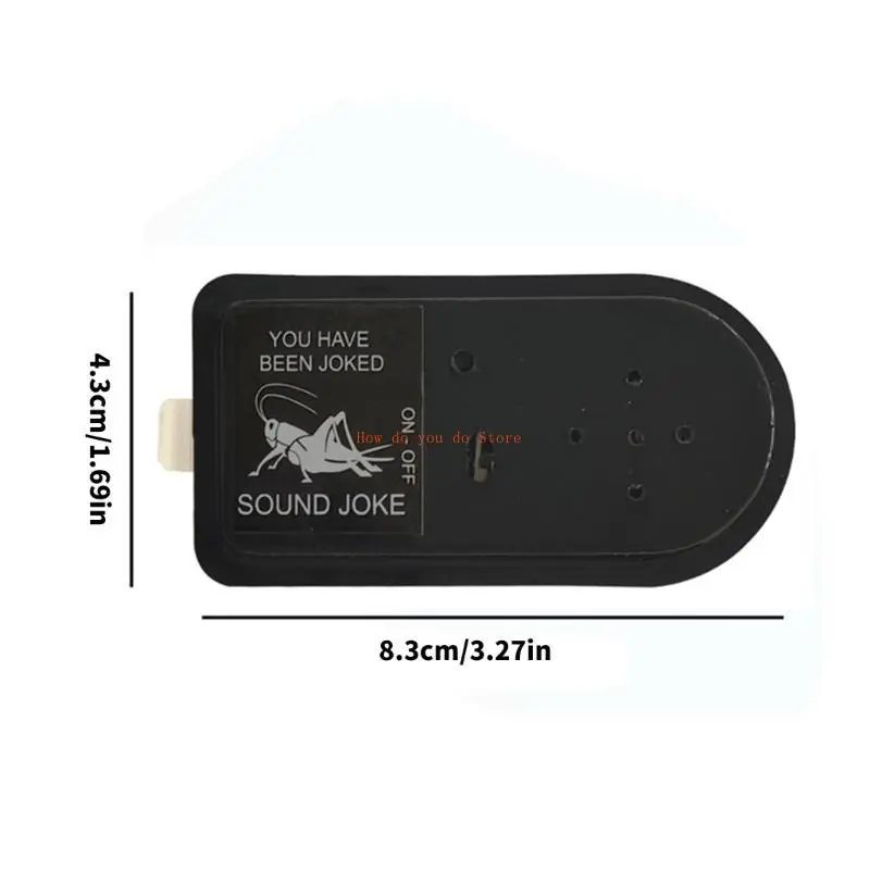 19QF Realistic Cricket Sound Prank Joke Props Toy for Kids and Adult Fun Entertaining