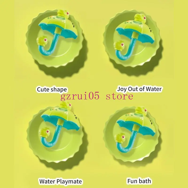W89E Lovely Cartoon Dinosaur Water Sprinkler Bathing Toy for Toddler Fine Motor Skill