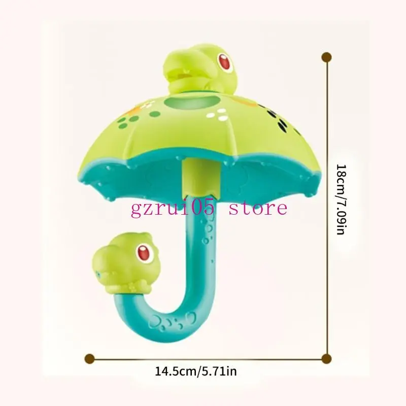W89E Lovely Cartoon Dinosaur Water Sprinkler Bathing Toy for Toddler Fine Motor Skill
