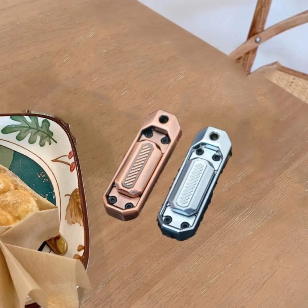 Rotating Toys Push Slider Fidget Spinner 2 in 1 Fidget Fingertip Metal Alloy Finger Toy Christmas Gifts