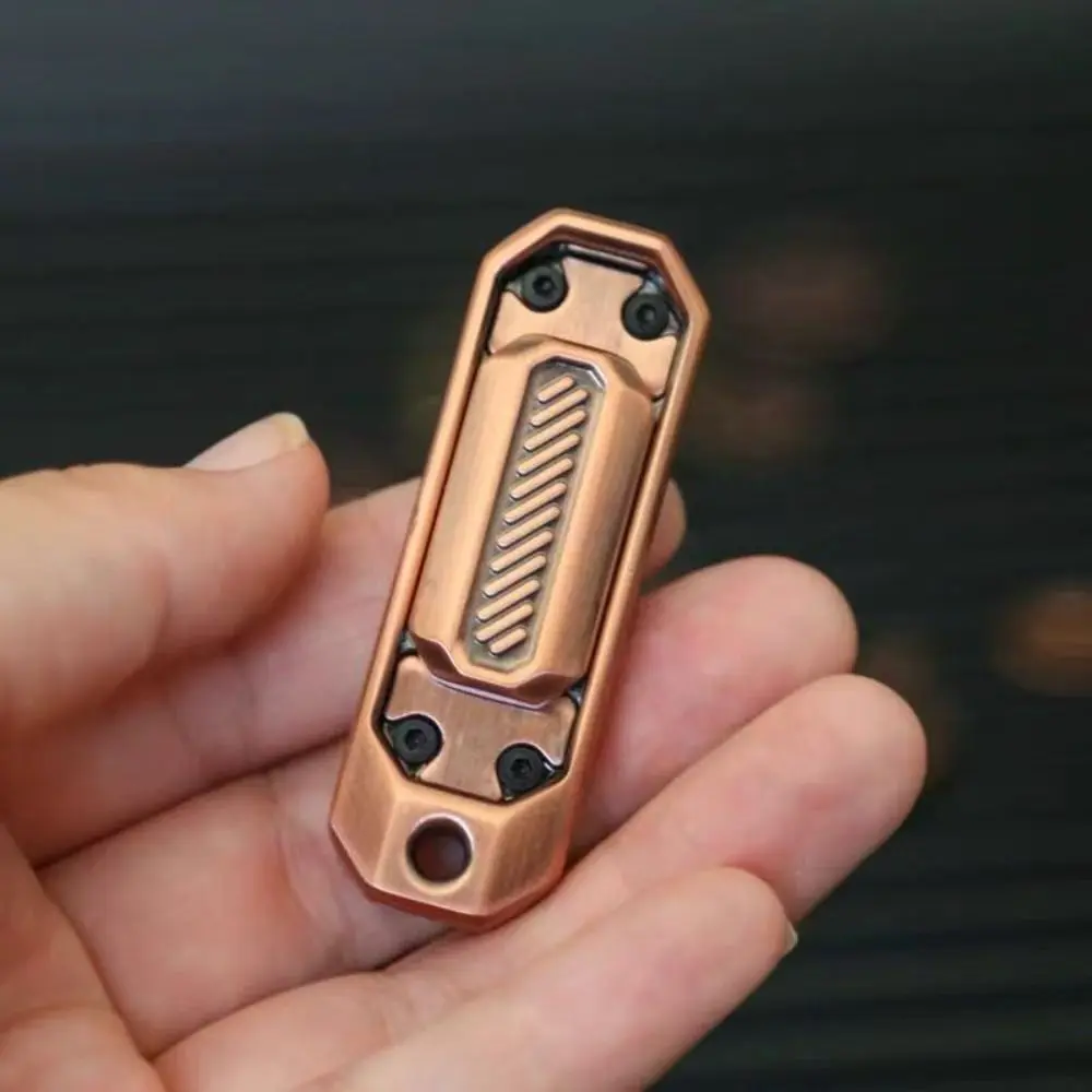 Rotating Toys Push Slider Fidget Spinner 2 in 1 Fidget Fingertip Metal Alloy Finger Toy Christmas Gifts