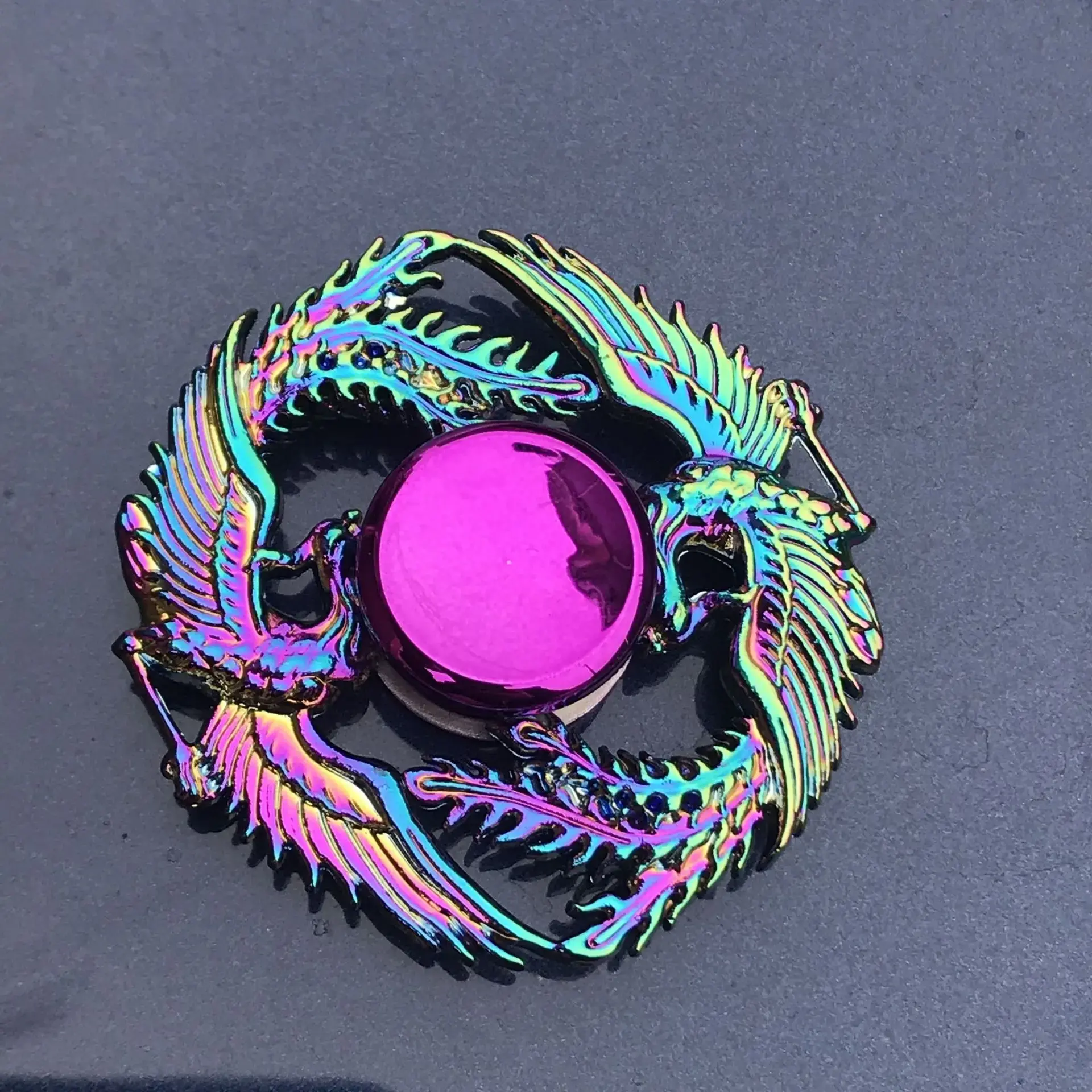 New Alloy Fingertip Gyroscope Decompression Toy Hand Spinner Fingertip Gyroscope Relief Stress ADHD Finger Spinner Kids Toys