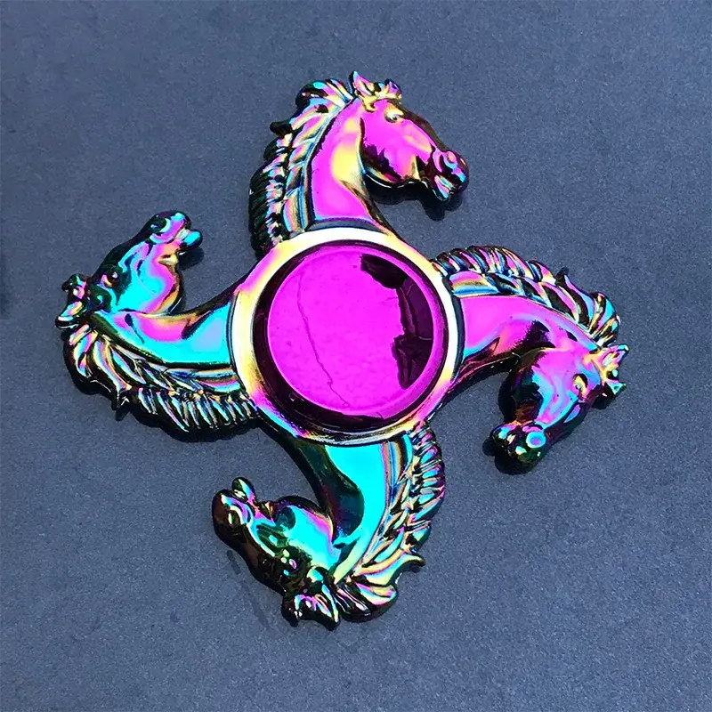 New Alloy Fingertip Gyroscope Decompression Toy Hand Spinner Fingertip Gyroscope Relief Stress ADHD Finger Spinner Kids Toys