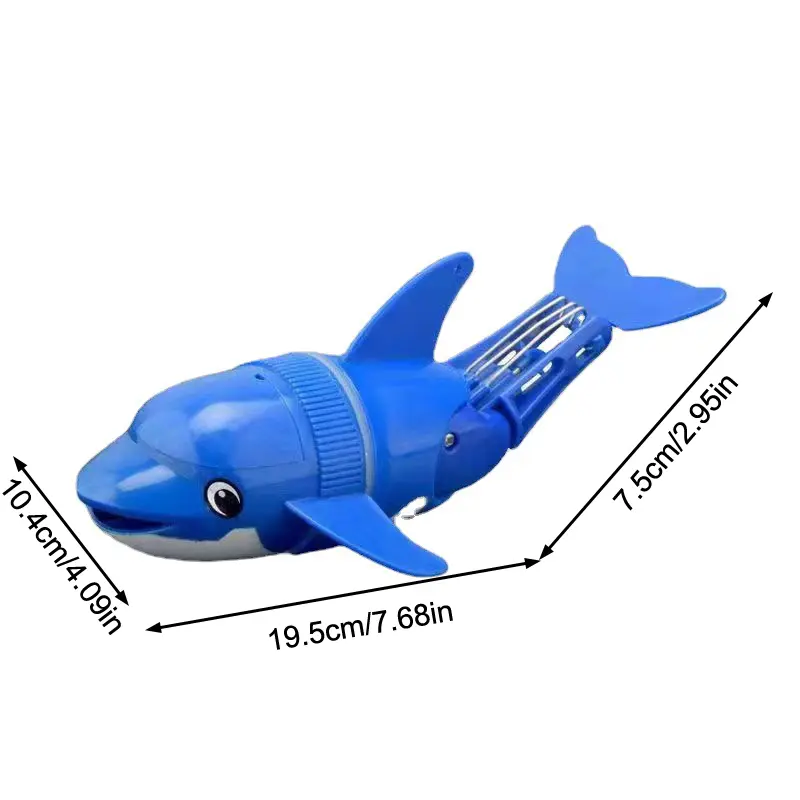 Cartoon Electric Dolphin Toy Water Playing Fish Rolling Toys Electric Swinging Fish Children Bath Toys For Kid Birthday Gifts