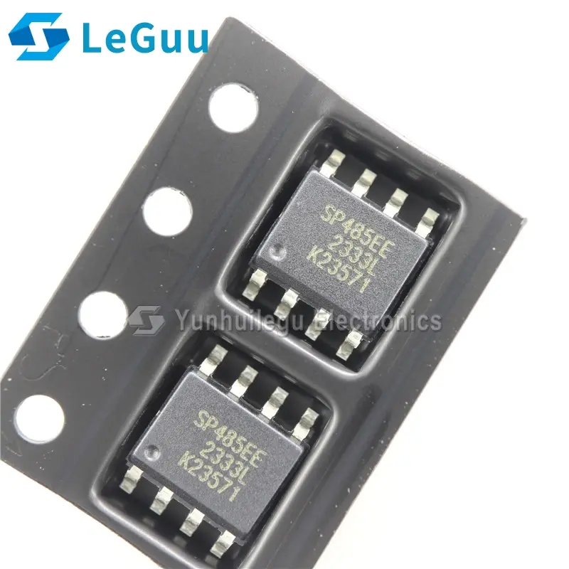 20PCS SP485 SP485EE SP485EEN SP485EEN-L/TR SOP-8 SP485E Enhanced Low Power Half-Duplex RS-485 Transceivers SMD IC