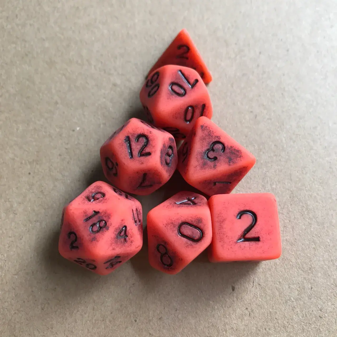 Dnd Dice Set 7pcs/lot Multicolors D20 D12 D10 D8 D6 D4 Role Playing Polyhedral Dice for Board Game DND RPG Game Multi-sided Dice