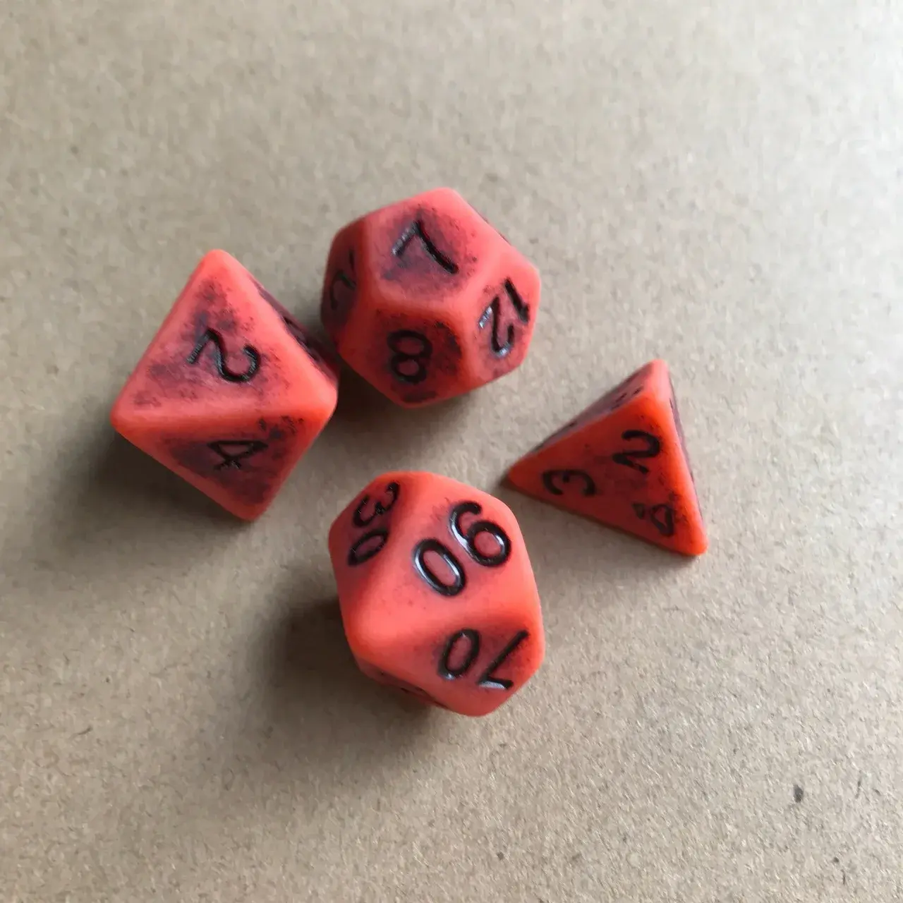 Dnd Dice Set 7pcs/lot Multicolors D20 D12 D10 D8 D6 D4 Role Playing Polyhedral Dice for Board Game DND RPG Game Multi-sided Dice