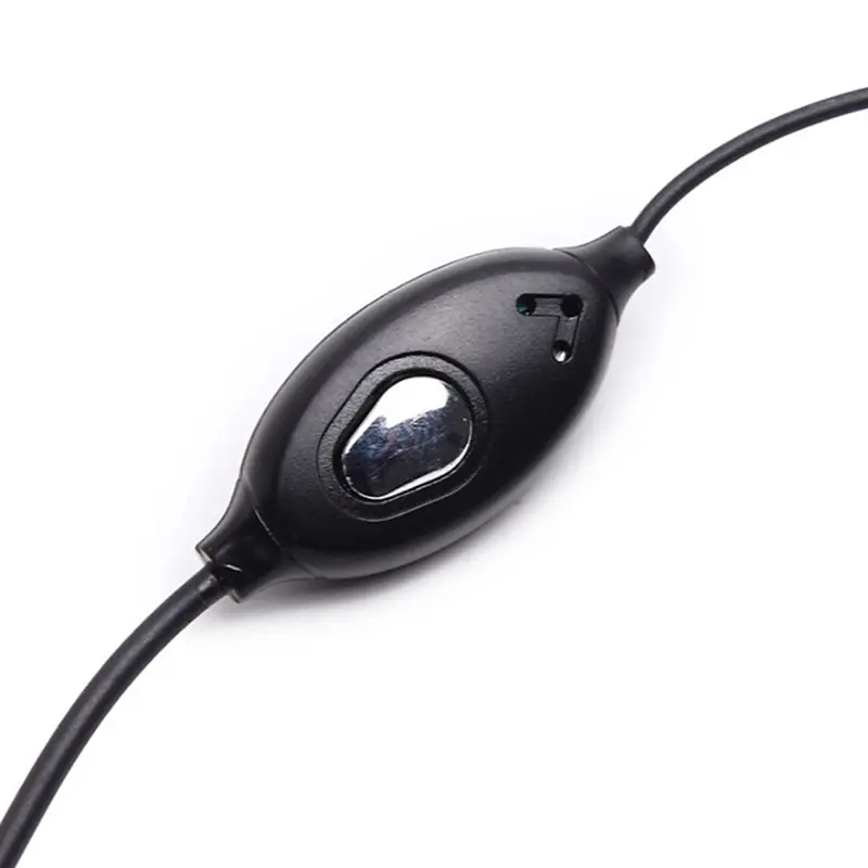 2 Pin Walkie Talkie Headset Earphone K-Plug Wired Two Way Ham Radio Earpiece For Baofeng BF-888S UV5R Walkie Talkie 992 Earwear