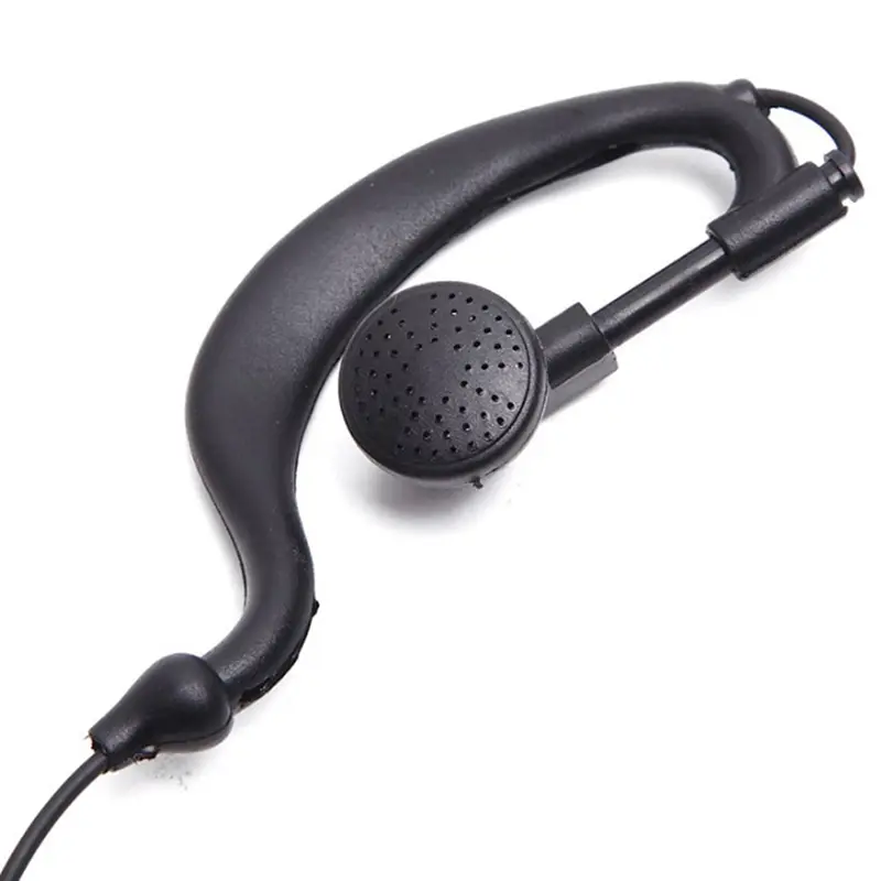 2 Pin Walkie Talkie Headset Earphone K-Plug Wired Two Way Ham Radio Earpiece For Baofeng BF-888S UV5R Walkie Talkie 992 Earwear