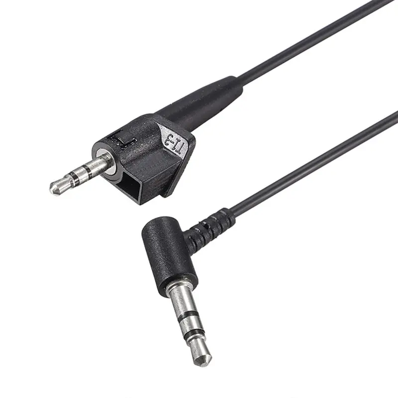 1.5m Audio Cable with Mics for Bose AE2 AE2i Headphone 3.5mm/2.5mm Replacement Stereo Cord Fidelity Sound Quality