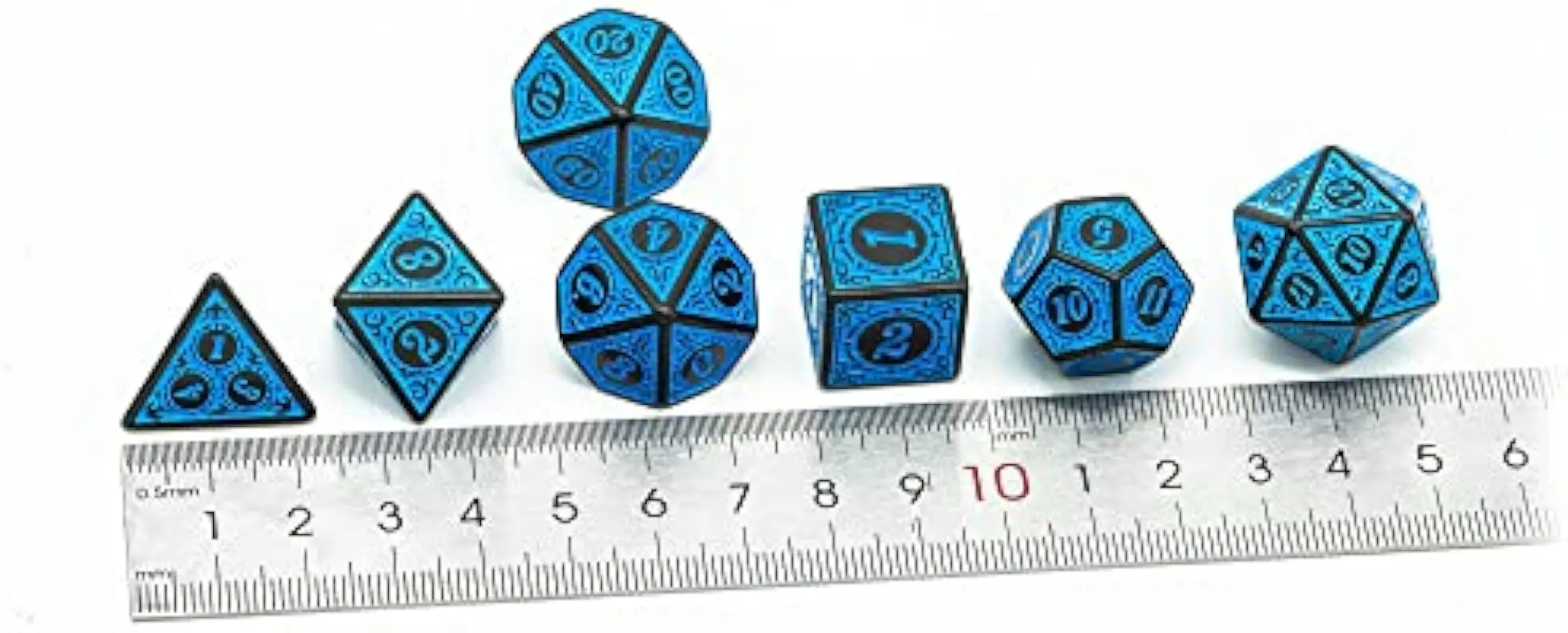 Polyhedral Dice Set (35pcs) with Leather Dice Bag, D&D Dice for Dungeons and Dragons, RPG, MTG Table Games