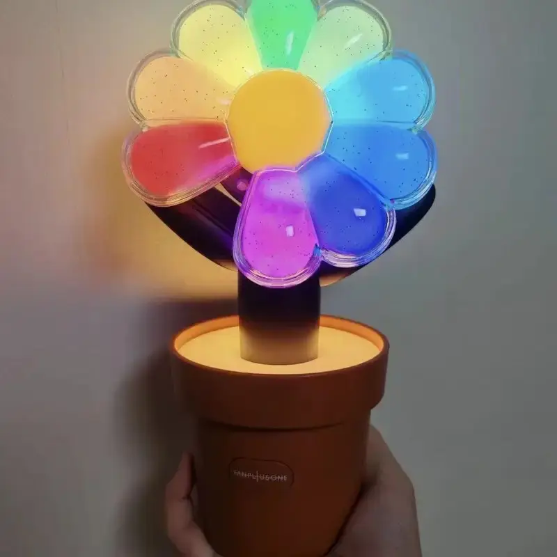Kpop Idol GD Little Daisy Support Stick Complete Set Of Flower Pots Concert Hiphop Party Light Stick Bigbang G-Dragon Fans Gifts