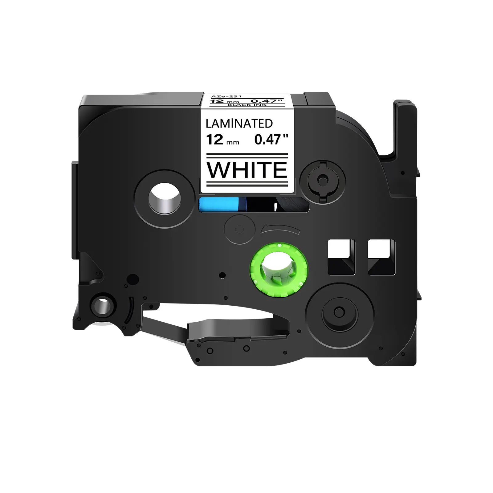 NineLeaf 6/9/12/18/24mm 231 Label Tape Compatible for Brother P-Touch Label Printer for TZ 131 231 431 531 631 731 Ribbons