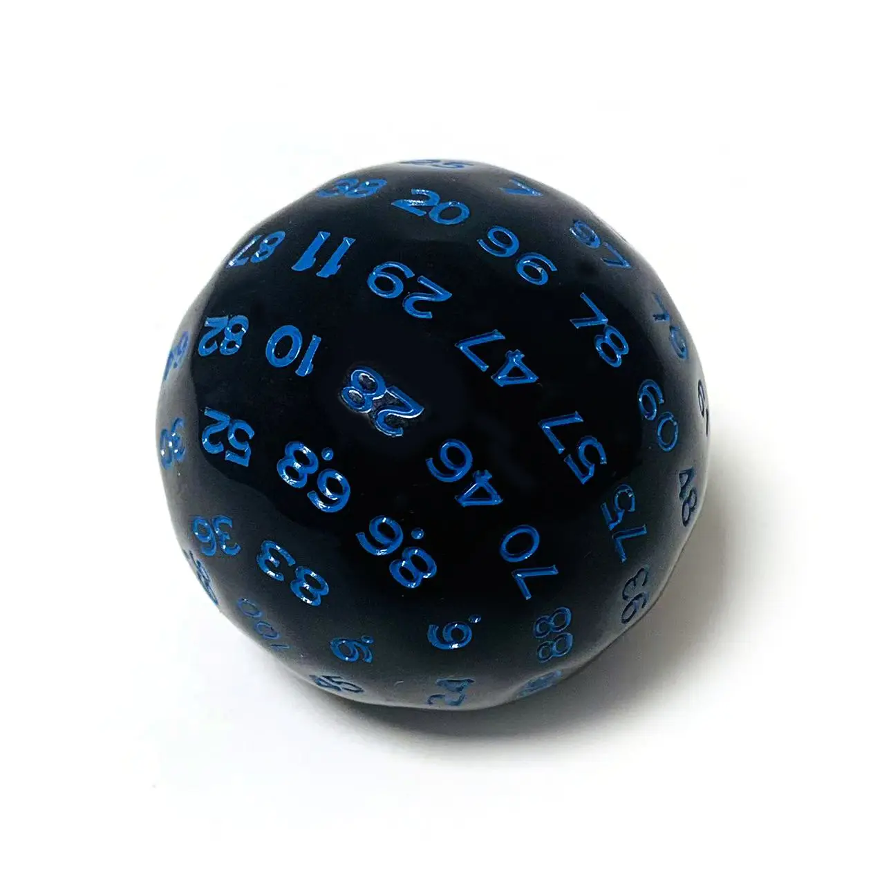 100 Sided Polyhedral Dice D100 Multi Sided Acrylic Dices Role Playing Game Party Board Game ,Friends Gathering Board Game