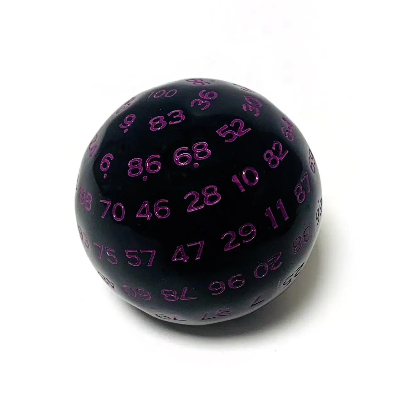 100 Sided Polyhedral Dice D100 Multi Sided Acrylic Dices Role Playing Game Party Board Game ,Friends Gathering Board Game