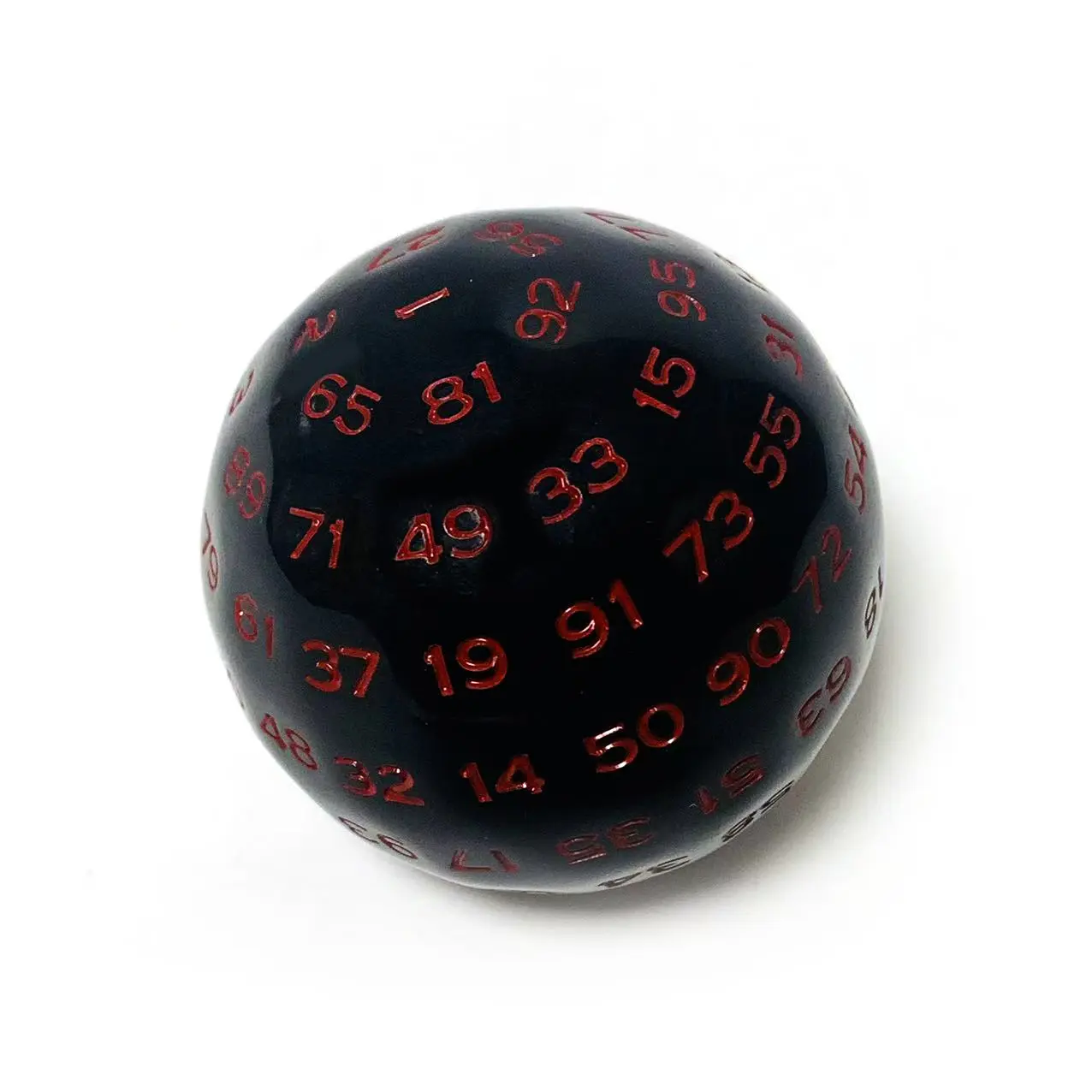 100 Sided Polyhedral Dice D100 Multi Sided Acrylic Dices Role Playing Game Party Board Game ,Friends Gathering Board Game