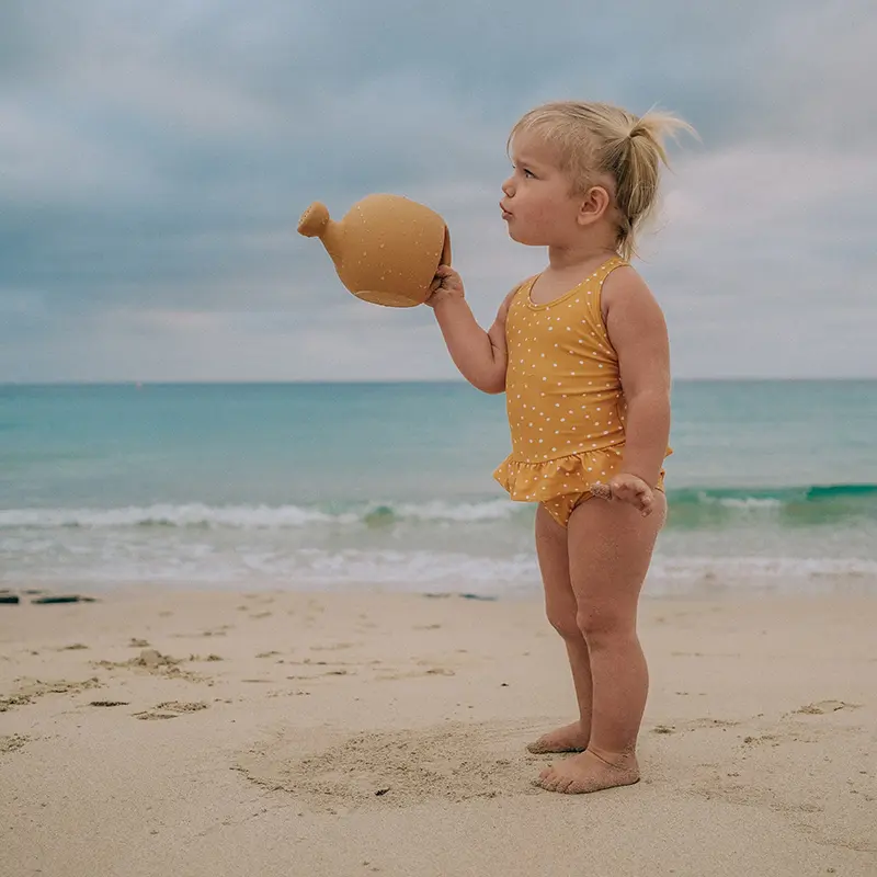 Kids Beach Toys Silicone Big Kettle Baby Bath Shower Water Play Tools Seaside Swimming Funny Game Cute Children Summer Toy