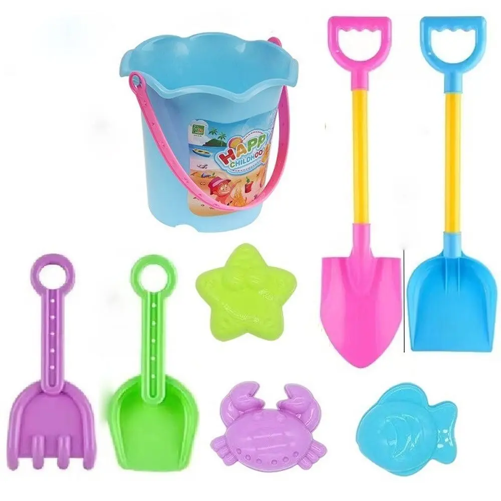 Children Beach Toys Beach Digging Set for Kids Castle Sandbox Bucket Thickened Play House Beach Shovel Outdoor Toys
