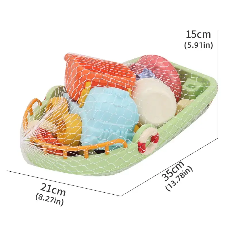 Beach Sand Toys Set with Sand Molds Toddlers Outdoor Dump Truck Car Toy Play Shovels Castle Animal Mold Kids Sandbox Toy for Kid
