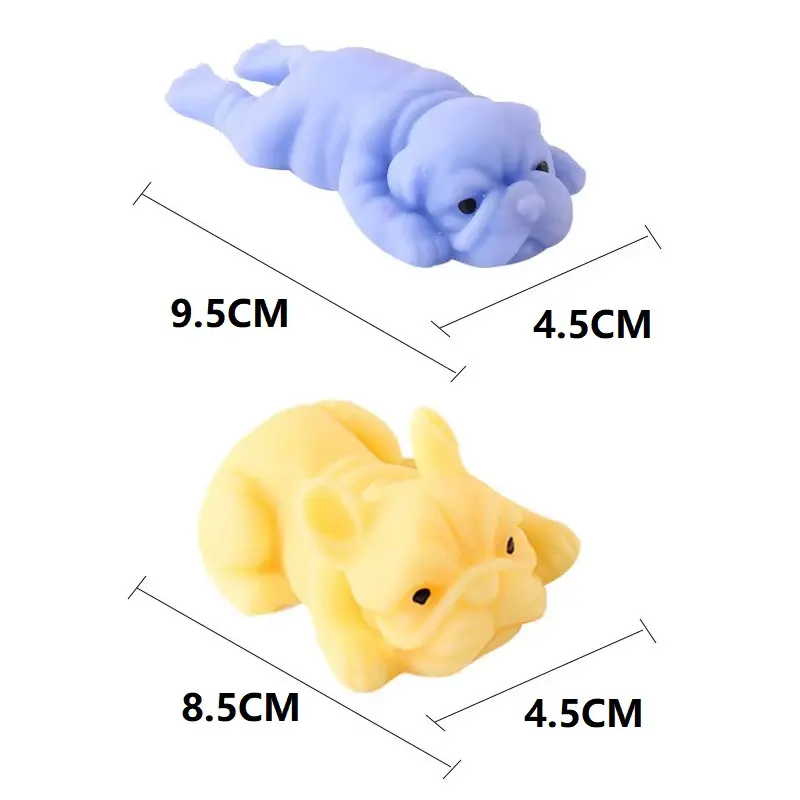 Squishy Dogs Anime Fidget Toys Puzzle Creative Simulation Decompression Toy Kawaii Dog Stress Reliever Toys Party Holiday Gifts