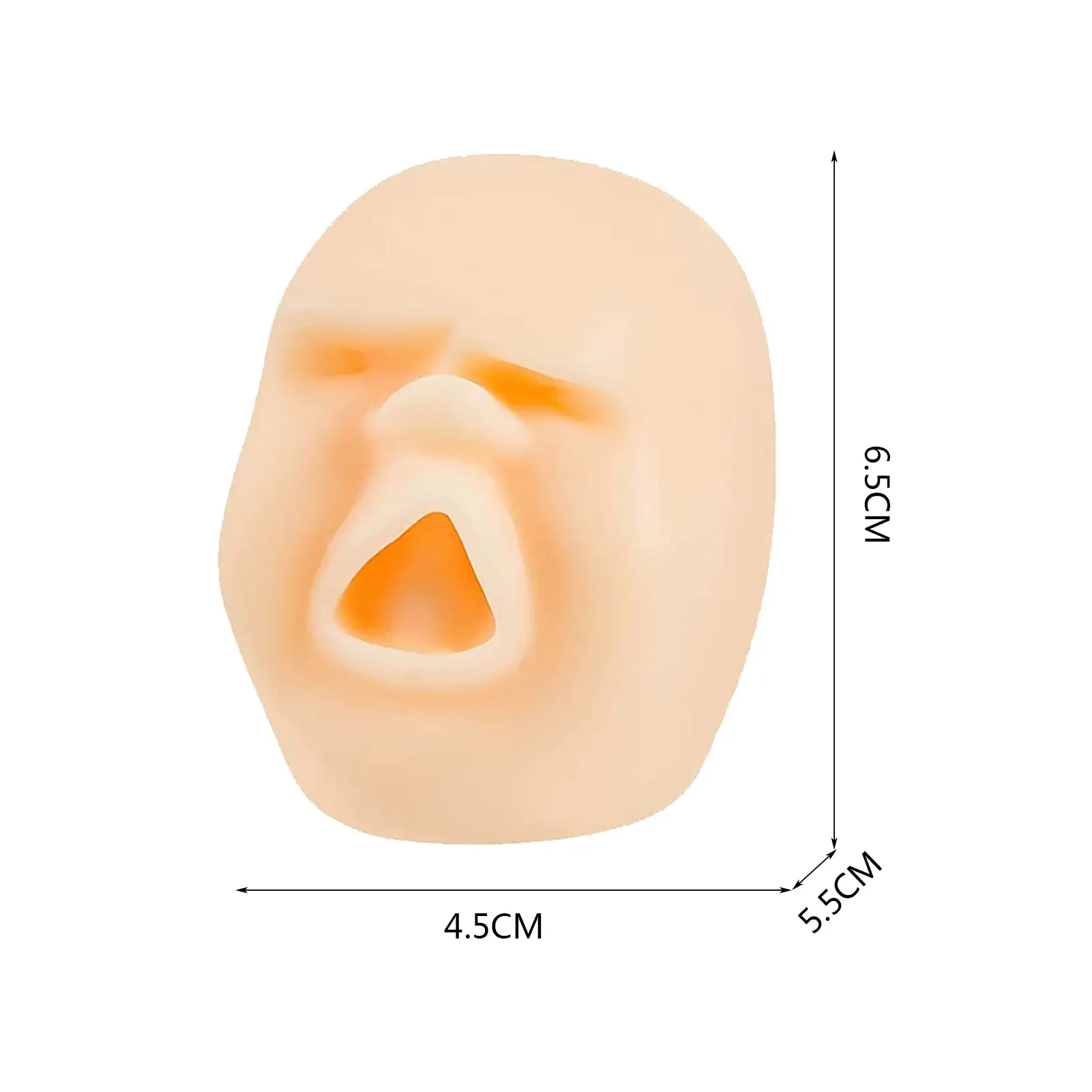 Human Face Emotion Vent Ball Resin Relax Doll Fun Novelty Caomaru Antistress Ball Toy Adult Stress Relieve Novelty Toys Gifts ﻿