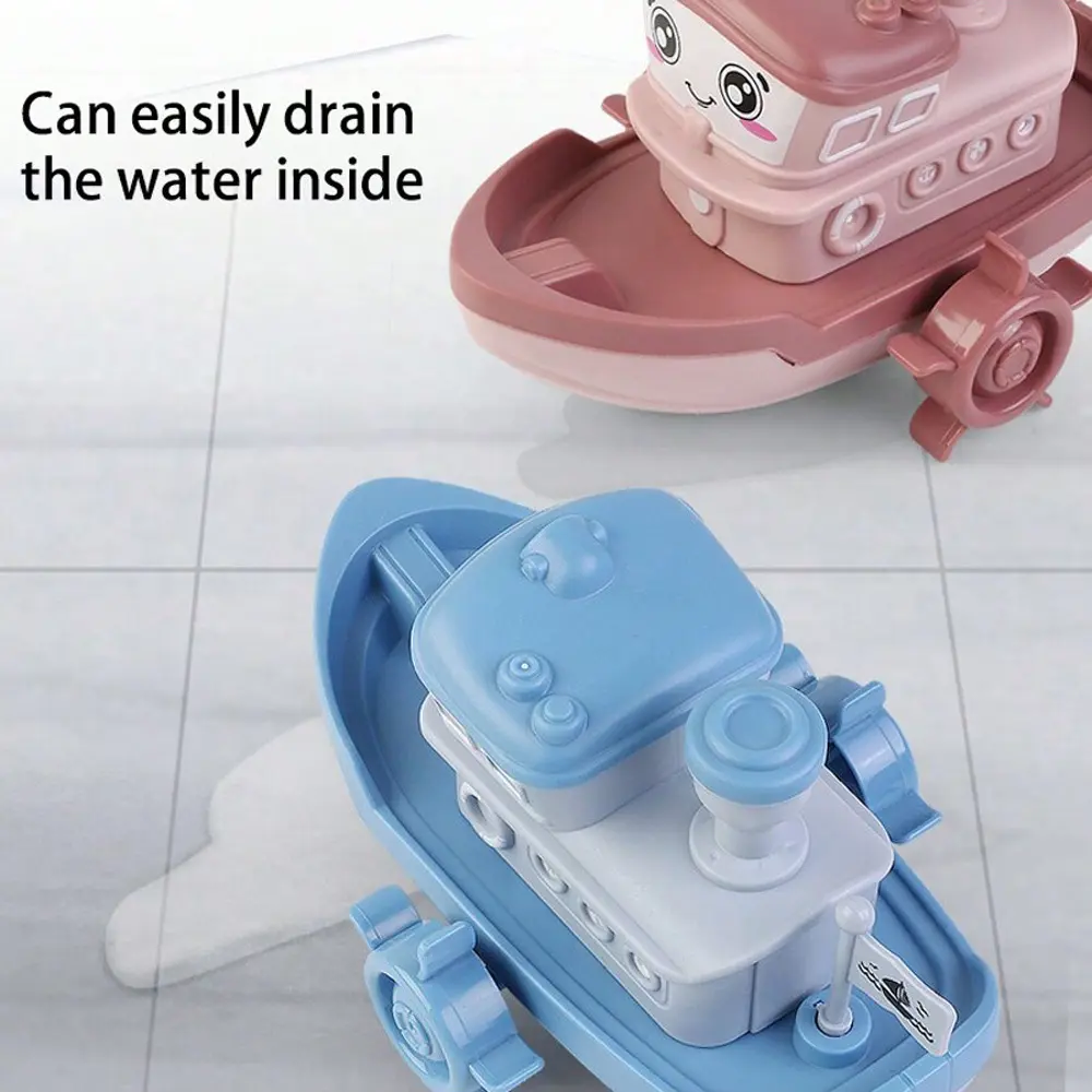 Float Kids Bath Toys Swimming Cute Wind-up Boat Floating Water Toys For Kids Boys And Girls Cute Pool Toys Christmas Gifts